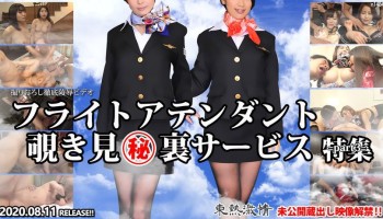 Tokyo Hot n1484 東熱激情 フライトアテンダント覗き見㊙裏サービス 特集 part3