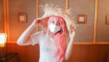 FC2PPV-1495568 【18歳現役JDレイヤー】EカップのFG○玉藻サマーに生中出し！騎乗位＆正常位で大量2発射アヘ顔調教！