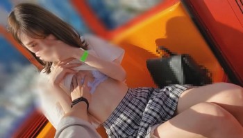 FC2PPV-1497038 ミスコン入賞経験ありの172cmスレンダー女子と遊園地デート3p連続射精③(51分)